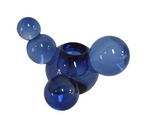 Castiçal Bubble Azul, blue | WestwingNow