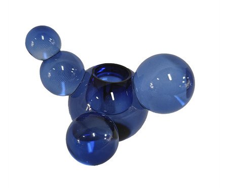Castiçal Bubble Azul | Westwing