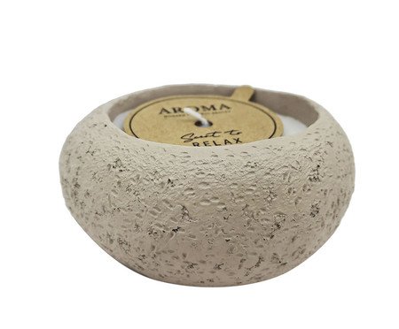 Vela Aromatizada Struttura Bege | Westwing