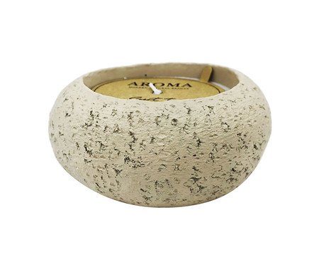 Vela Aromatizada Ciottolo Bege | Westwing