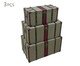 Jogo de Baús Decorativos Gamme, grey | WestwingNow