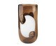 Vaso Decorativo Rayana Marrom e Branco, brown | WestwingNow