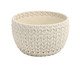 Vaso Decorativo Panier Branco Pequeno, white | WestwingNow
