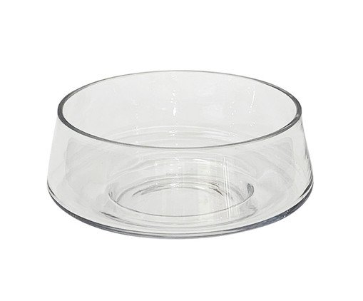 Centro De Mesa Vítreo Pequeno, transparent | WestwingNow