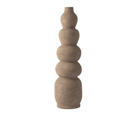 Vaso Decorativo Obelisco Marrom | Westwing