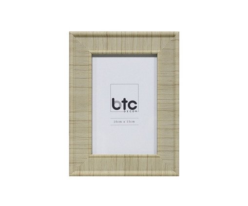 Porta-Retrato Rayu Bege Pequeno, beige | WestwingNow