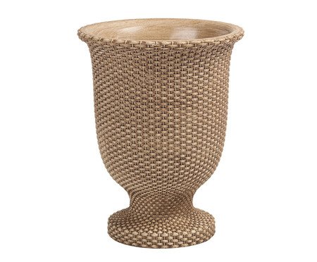 Vaso Decorativo Plecto Marrom Pequeno | Westwing