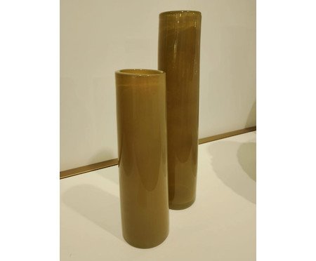 Vaso Decorativo Pilastro Âmbar | Westwing