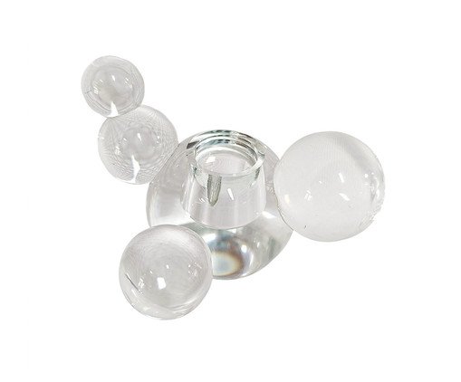 Castiçal Bubble, transparent | WestwingNow