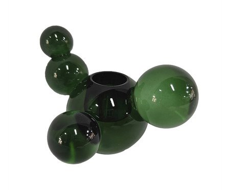 Castiçal Bubble Verde | Westwing