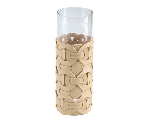 Vaso Decorativo Enlace Bege Médio, beige | WestwingNow