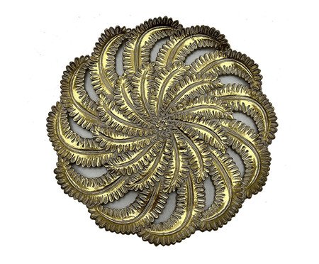 Bandeja Decorativa Spirale Dourado | Westwing