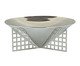 Centro de Mesa Carré Médio, silver or metallic | WestwingNow