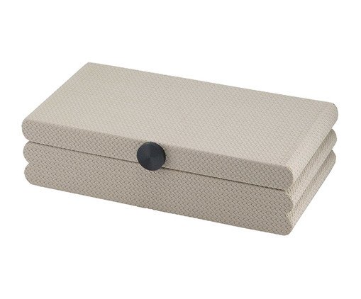 Caixa Decorativa Média Honoré Branco, white | WestwingNow