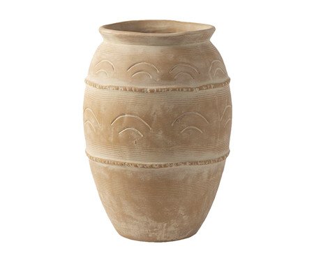 Vaso Decorativo Baroque Terracota Pequeno | Westwing