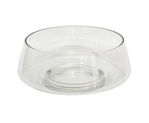 Centro De Mesa Vítreo Médio, transparent | WestwingNow