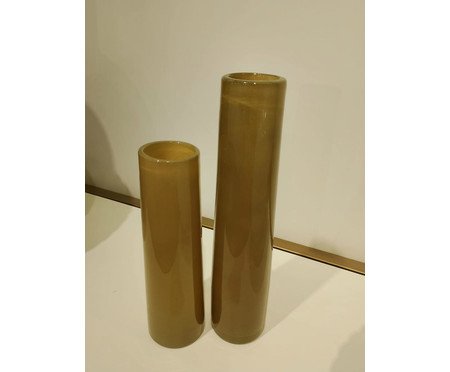 Vaso Decorativo Colonne Âmbar | Westwing