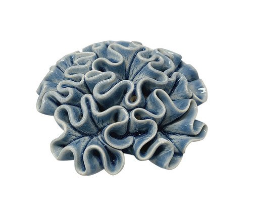 Coral Decorativo em Cerâmica Massif Azul, blue | WestwingNow