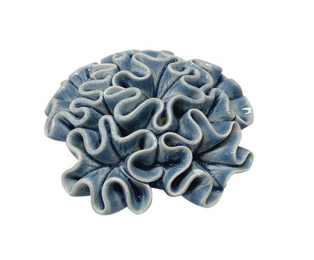 Coral Decorativo em Cerâmica Massif Azul | Westwing