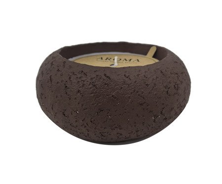 Vela Aromatizada Ciottolo Marrom | Westwing