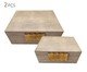 Jogo de Caixas Decorativas Faubourg Bege, beige | WestwingNow