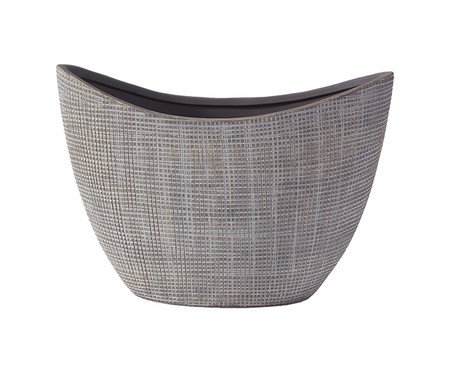 Vaso Decorativo Zattera Cinza I | Westwing