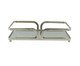 Bandeja Decorativa com Espelho Elegans Prata Pequena, silver or metallic | WestwingNow
