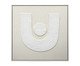 Quadro Decorativo em Linho e Lã Linea Bege e Branco, white | WestwingNow