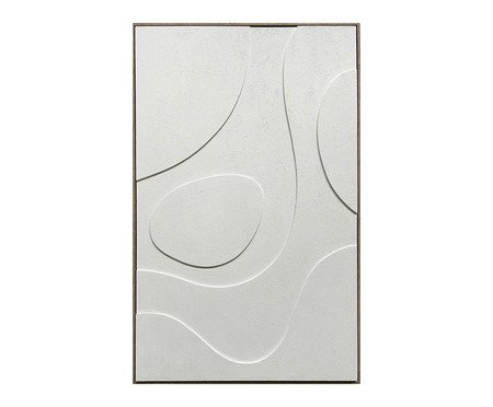 Quadro Decorativo Compo Branco