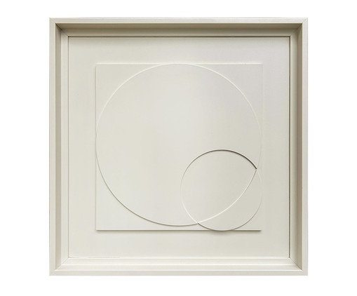 Quadro Decorativo Levatio Branco, brown | WestwingNow