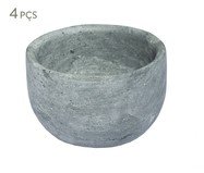 Jogo de Bowls em Pedra Sabão Luigi - Cinza | WestwingNow