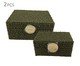 Jogo de Caixas Decorativas Gramme Verde, green | WestwingNow