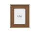 Porta-Retrato Tresser Marrom Escuro Pequeno, brown | WestwingNow