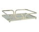 Bandeja Decorativa com Espelho Elegans Prata Média, silver or metallic | WestwingNow