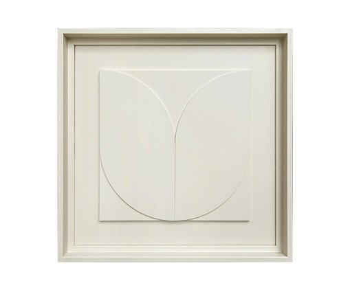 Quadro Decorativo Sollievo Branco, brown | WestwingNow