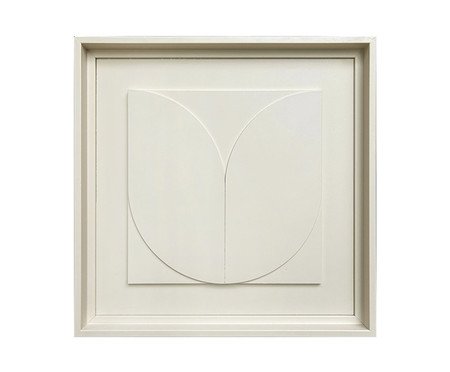 Quadro Decorativo Sollievo Branco