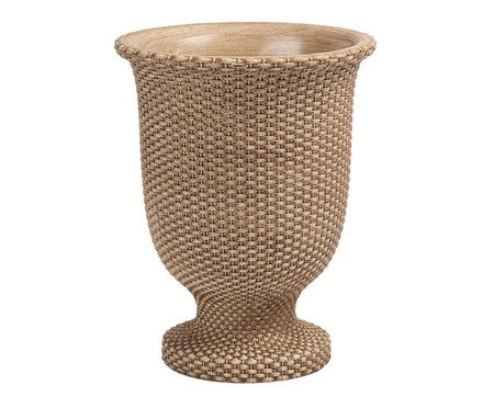 Vaso Decorativo Plecto Marrom Médio | Westwing