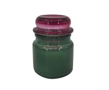 Vela Aromatizada Verde e Rosa | Westwing