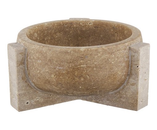 Centro de Mesa Calco Bege Pequeno, beige | WestwingNow