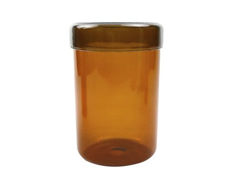 Pote Decorativo Ornement Âmbar - 700 ml | Westwing