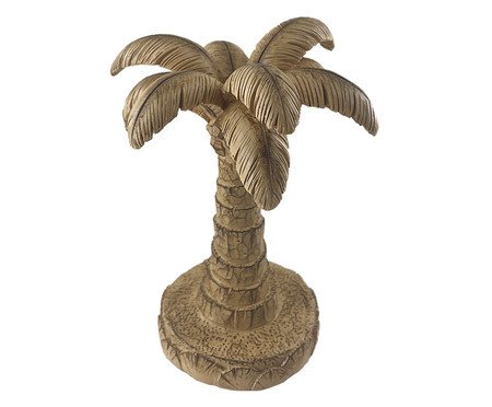 Escultura Decorativa Coqueiro Cocotier Marrom | Westwing