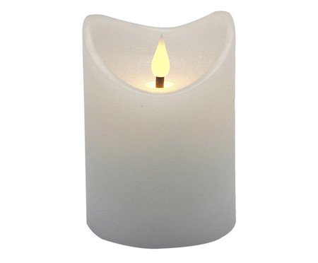 Vela Decorativa de LED Chiare Branco | Westwing