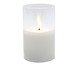 Vela Decorativa de LED Torche Branco Pequena, white | WestwingNow