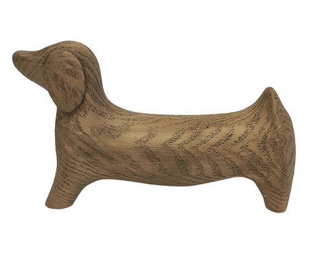 Adorno Decorativo Cachorro Abbaio Marrom | Westwing