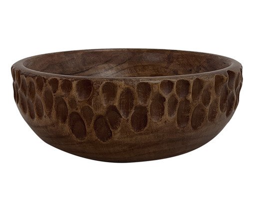 Centro de Mesa Rainure Marrom Pequeno, brown | WestwingNow