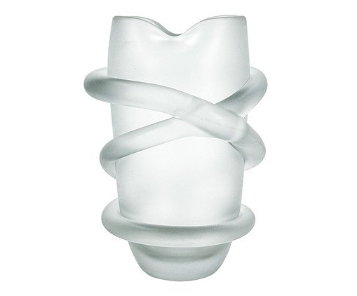 Vaso Decorativo Anelli Fosco Pequeno, transparent | WestwingNow