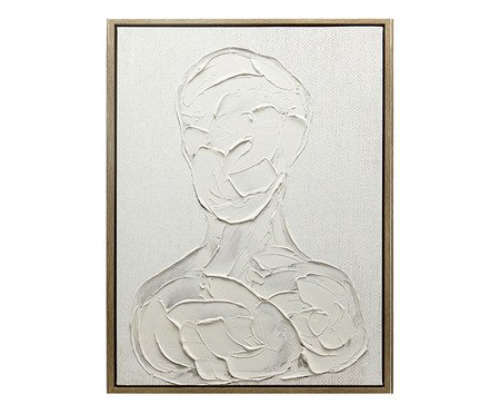 Quadro Decorativo Torace Branco | Westwing