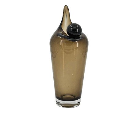 Vaso Decorativo Appuntito Fume Pequeno | Westwing