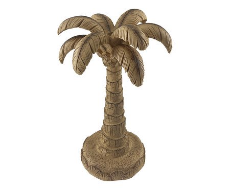 Escultura Decorativa Coqueiro Cocotier Marrom | Westwing