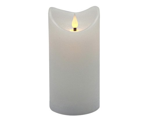 Vela Decorativa de LED Claridad Branco, white | WestwingNow
